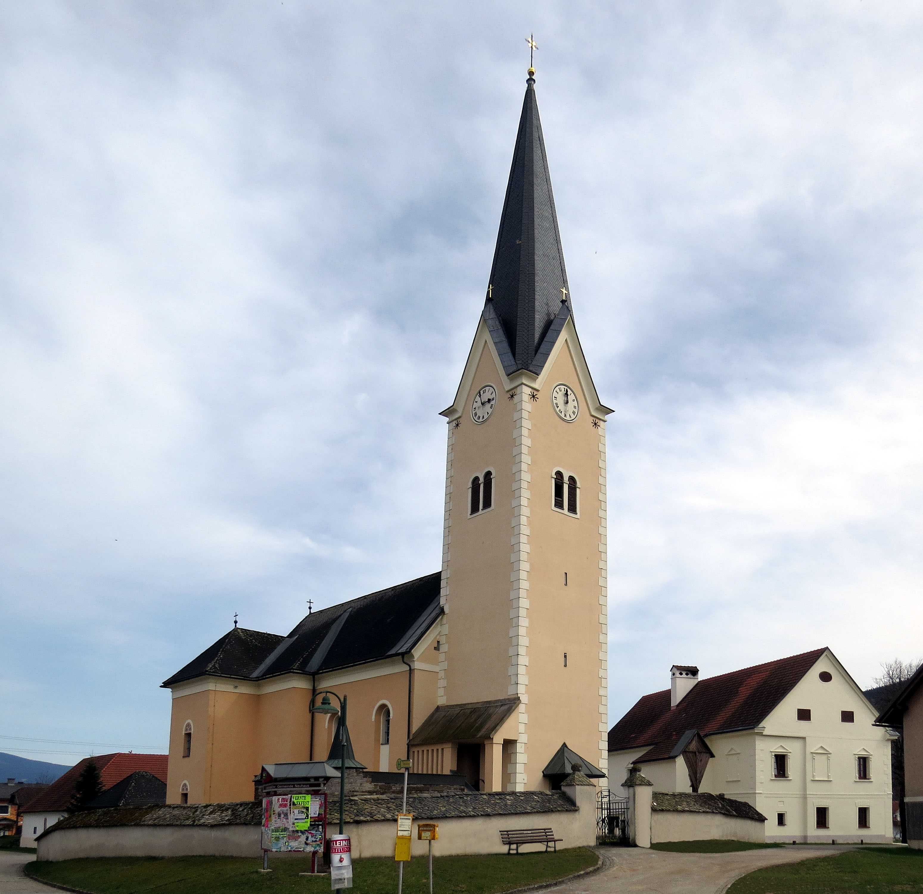 Pfarrkirche Schwabegg-Farna cerkev Žvabek